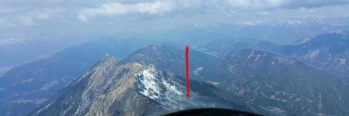 Flugwegposition um 09:43:53: Aufgenommen in der Nähe von Gemeinde Hermagor-Pressegger See, Österreich in 2511 Meter